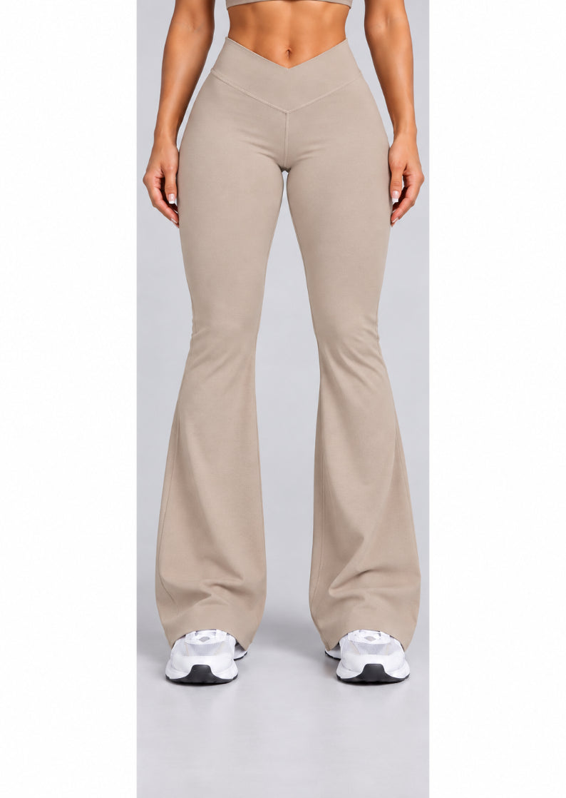 Flared Leggings (Invisible Scrunch)