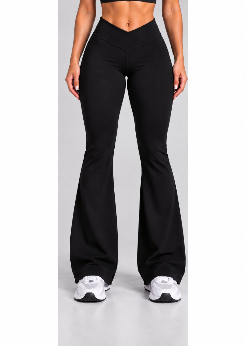 Flared Leggings (Invisible Scrunch)